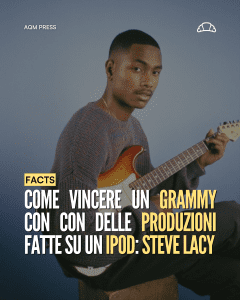 Cover articolo "Steve Lacy ha vinto un Grammy"