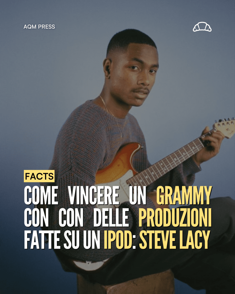 Cover articolo "Steve Lacy ha vinto un Grammy"