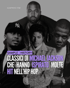 Copertina articolo "Michael Jackson sample hip hop"